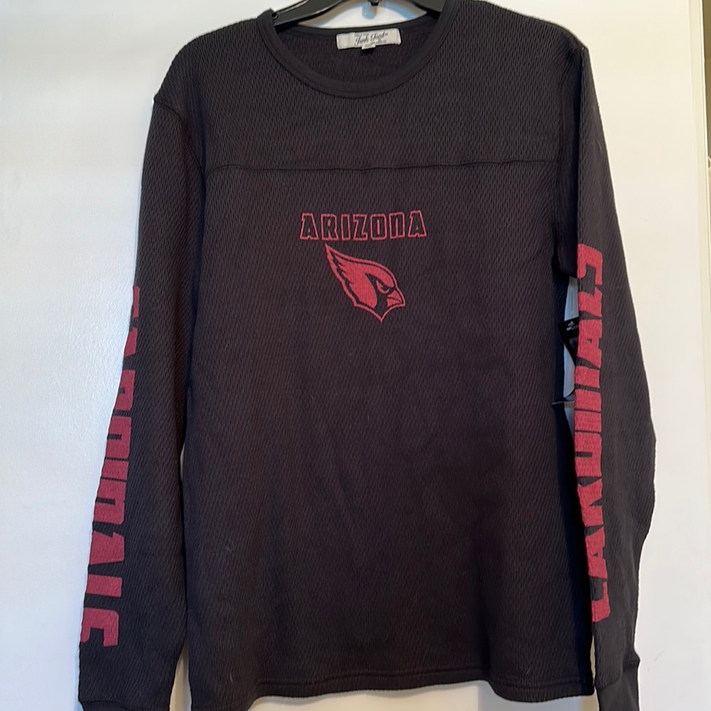 MEN'S NFL Arizona CARDINALS THROWBACK THERMAL - TRUE BLACK / M NWT